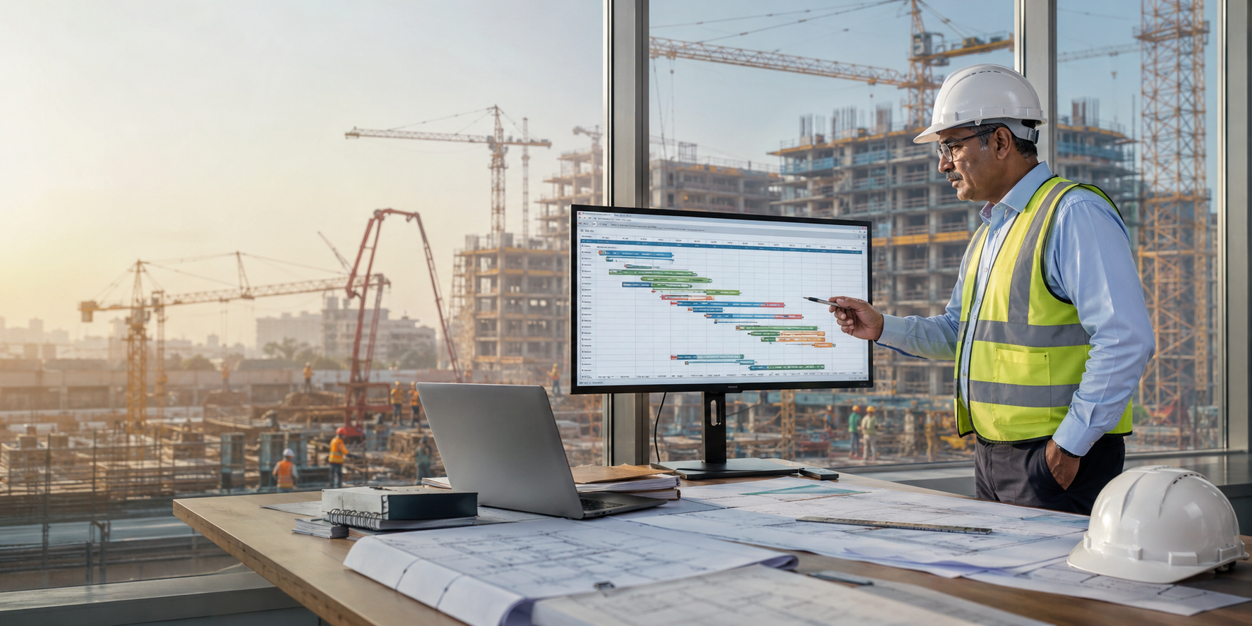 Construction project scheduling